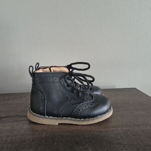 Kids.Black Dress Boots